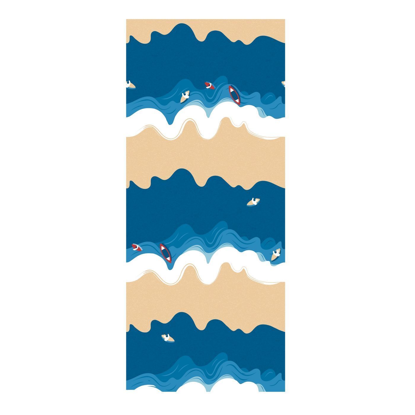 Полотенце кухонное Пляж